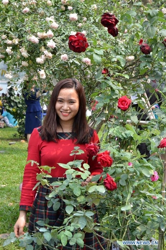 Rose Festival Marked In Hanoi Vietnam Global Times