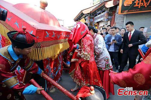 Wedding In Traditional Way Global Times