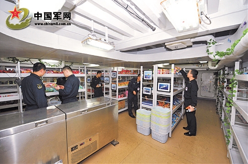 Super market (Source: chinamil.com.cn)