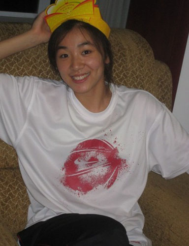 Zhao Shuang, Chinese women's basketball squad. Photo: www.fjsen.com