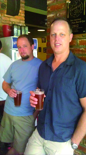 Slow Boat Brewery in Chanping district.Daniel Hebert (left) and Chandler Jurinka from Slow Boat Brewery. 
Photos: Courtesy of Slow Boat Brewery 