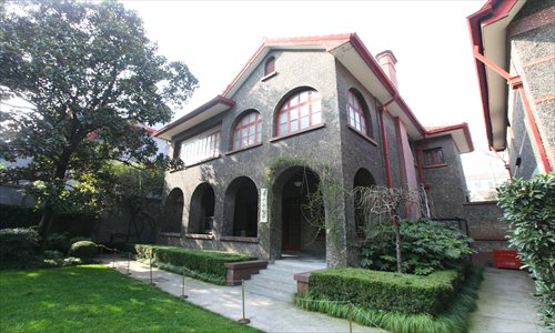 The two-story building that Sun Yat-sen and his wife Soong Ching Ling once lived in
Photo: Cai Xianmin/GT