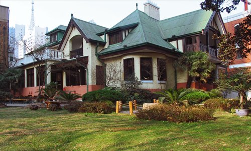 The Soong family residence (369 Shaanxi Road North): Built in 1908, the two-story English-style garden villa was purchased by the Soong family in 1918. It is under the management of the China Soong Ching Ling Foundation. Photo: CFP
