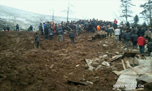 Death Toll Rises To 8 In SW China Landslide - Global Times