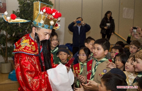 Scout Groups Chinese New Year Celebration observed in Canada - Global Times