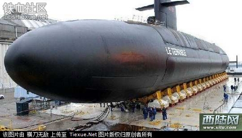 Triomphant class submarine of French Navy (Photo Source: people.com.cn)