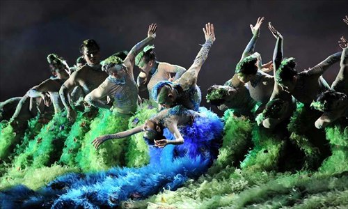 yang liping"s dance drama "the peacock" staged in