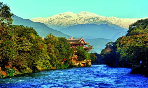 The Min River, Sichuan's main river Photos: CFP