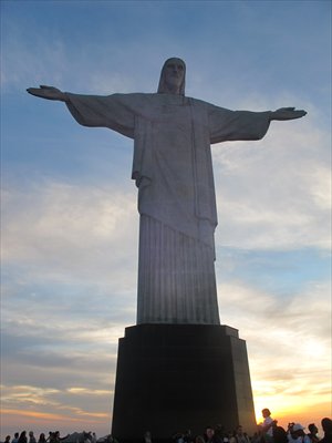 Christ the Redeemer stands atop Rio's Corcovado. Photo: Vera Penêda