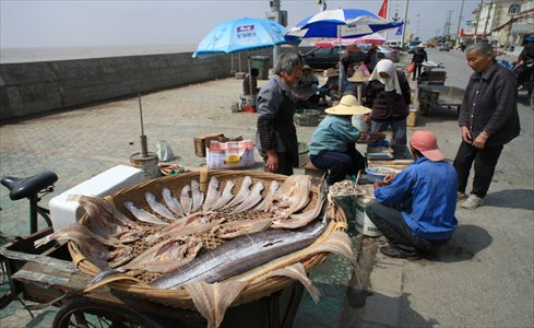 Jinshanzui is known as the city's earliest and sole remaining fishing village.