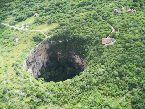 7. Sima de las Cotorrasin in Mexico