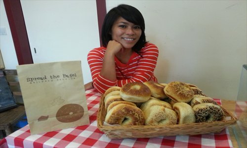 Christine Asuncion founded Spread the Bagel in 2010. Photo: Courtesy of Christine Asuncion