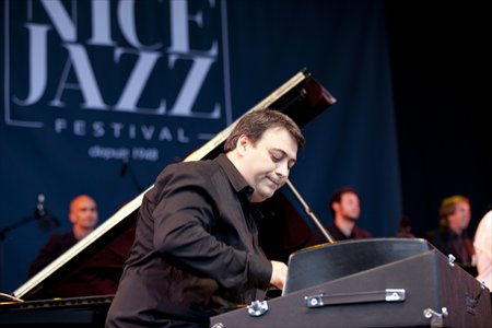 Belgian jazz pianist Eric Legnini 