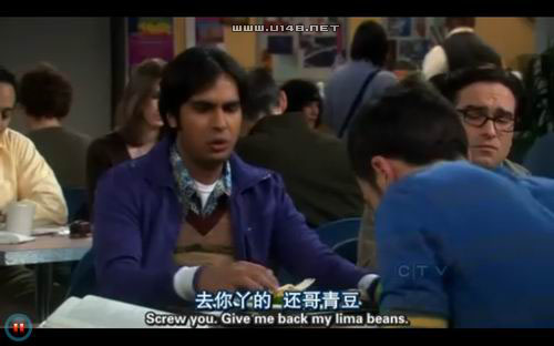 Amateur online translators responsible for writing Chinese subtitles for foreign films and TV shows often have fun by transcribing creative, non-literal translations. (Source:TBBT)