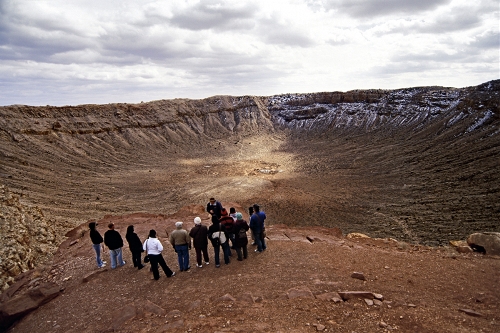  Barringer Crater in America(Source: xinhuanet.com/photo)