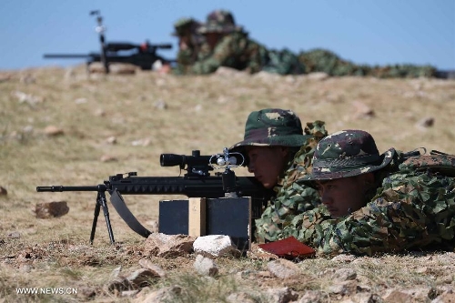 Members Of PLA Special Forces Attend Military Contest In N China ...