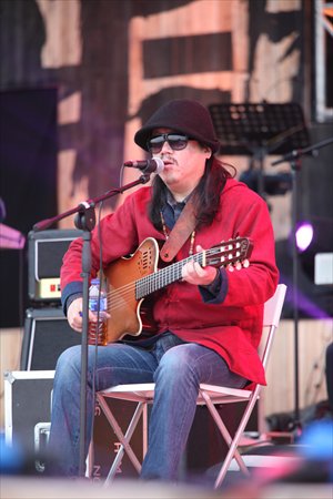 Zhou Yunpeng's folk music has earned him comparisons to Bob Dylan. Photo: CFP 