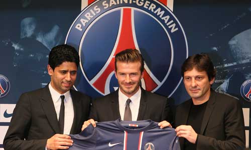 Beckham joins PSG, gives up salary  Global Times