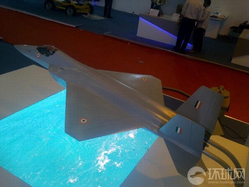     At the Bengaluru Air Show held on February, 2013, India unveiled its model of home-made fifth-generation light fighter-AMCA. (Source: huanqiu.com)  