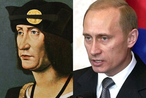 Louis XII of France vs Russian President Vladimir Putin (Photo Source: forum.news.cn)