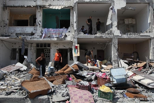 Egyptian-brokered 72-hour Ceasefire Takes Effect In Gaza - Global Times