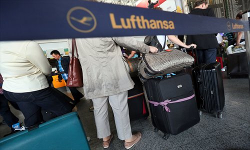 Lufthansa Strike Grounds Flights - Global Times