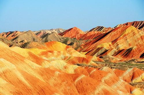 Danxia landform, China. (Photo: huanqiu.com)