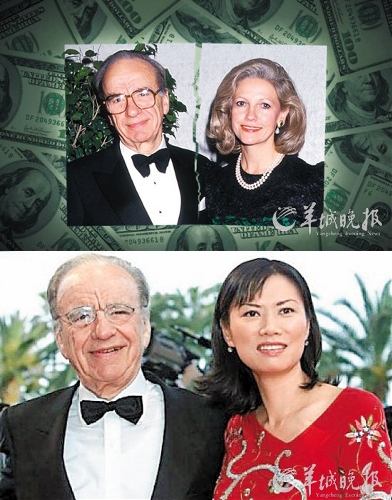 Rupert Murdoch and Anna $1.7 billion(Photo source:ycwb.com)