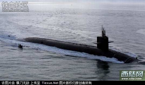 Ohio-Class submarine of U.S. Navy (Photo Source: people.com.cn)