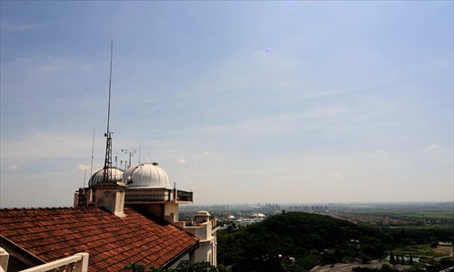 The Shanghai Astronomical Observatory on West Sheshan Hill, on the site of a French Jesuit observatory founded in 1900. Photo: CFP