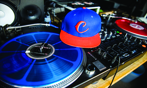 Turntables used by hip-hop DJs and MCs for beat mixing and scratching. Photo: Li Hao/GT