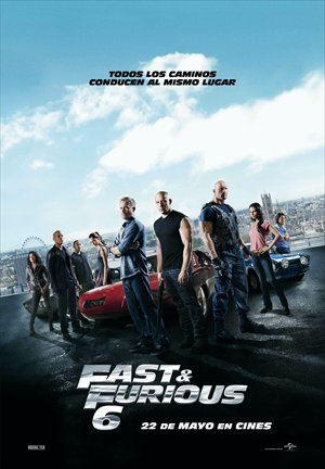 A poster for <em>Fast</em> & <em>Furious 6</em>