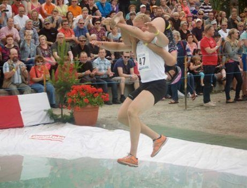 Wife-carrying World Championships held in Sonkajarvi, Finland picture picture