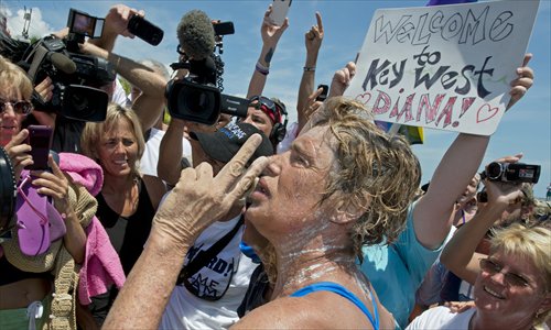 diana nyad, 64, tells her supporters and fans that they are "