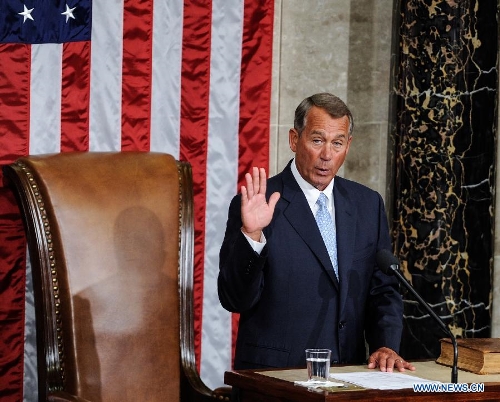 John Boehner Re-elected As US House Speaker - Global Times