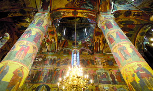 The church inside the Kremlin Palace