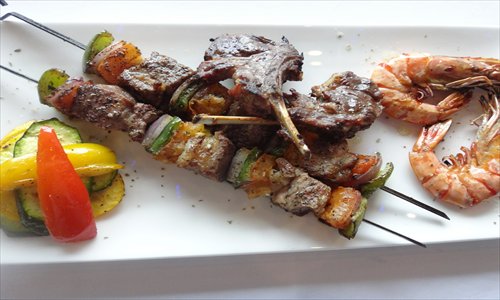 Mythos offers a menu of Greek staples. Photos: Courtesy of the restaurant