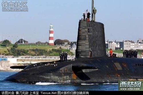 Vanguard class submarine of British Royal Navy (Photo Source: people.com.cn)