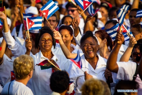 People Participate In Labor Day Rally Across World Global Times