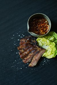 A tasty serving for meat-lovers. Photo: Courtesy of Hinoki & the Bird's website