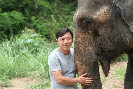 Huang Bo in Thailand. Photo: Courtesy of Huang Bo