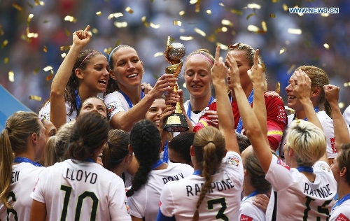 Us Wins Women's World Cup, Beats Japan 5-2 - Global Times