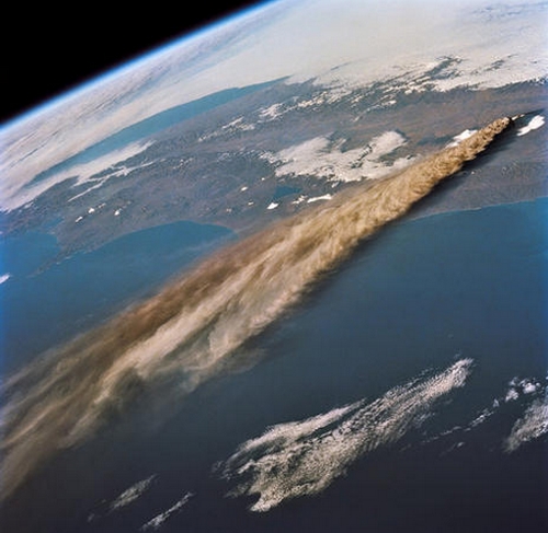 NASA: Spectacular Volcano Eruptions Seen From Space - Global Times