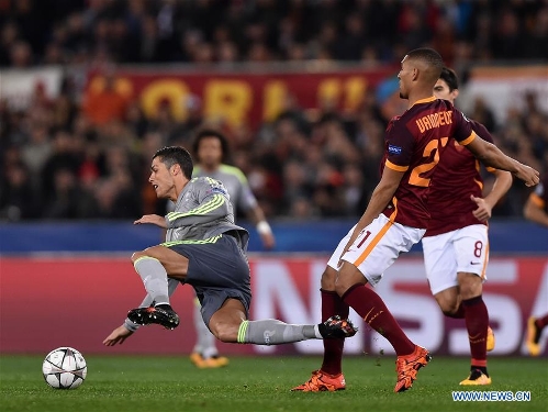 Eurpean Champions League: Real Madrid Thrashes Roma 2-0 - Global Times