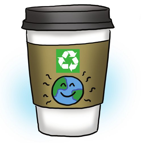 recyclable coffee cups