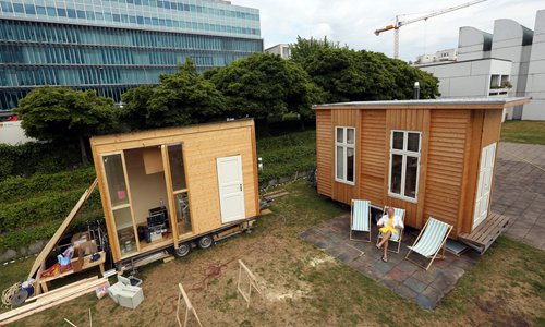 Architects Refugees Team Up On Tiny Houses In Berlin Global Times