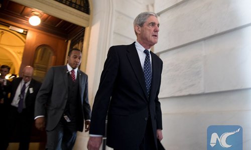 Us Justice Department To Turn Over Mueller Report Evidence Global Times 