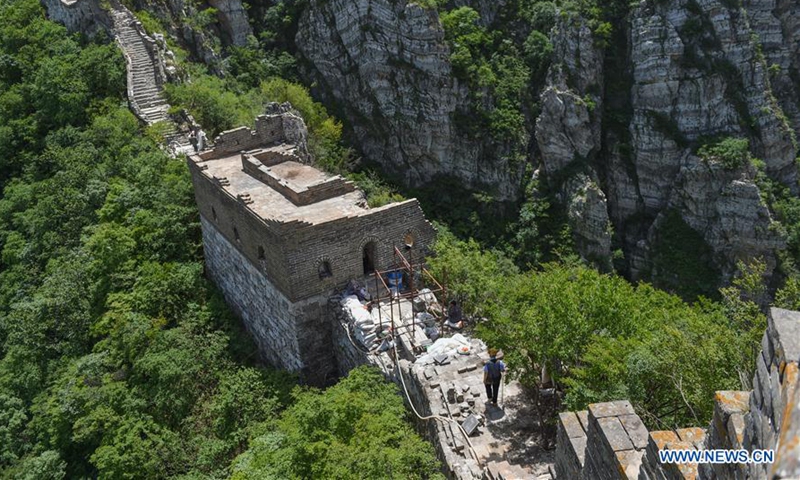 jiankou great wall in huairou district of beijing