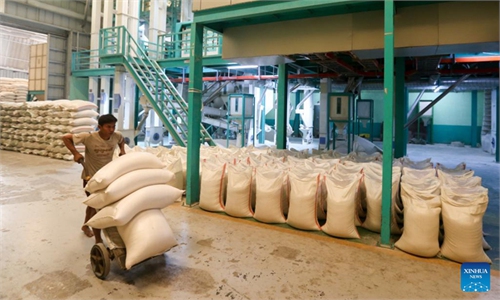 Myanmar Exports Tons Of Rice In February Global Times