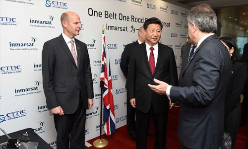 Chinese president visits Mobile Satellite Company in London